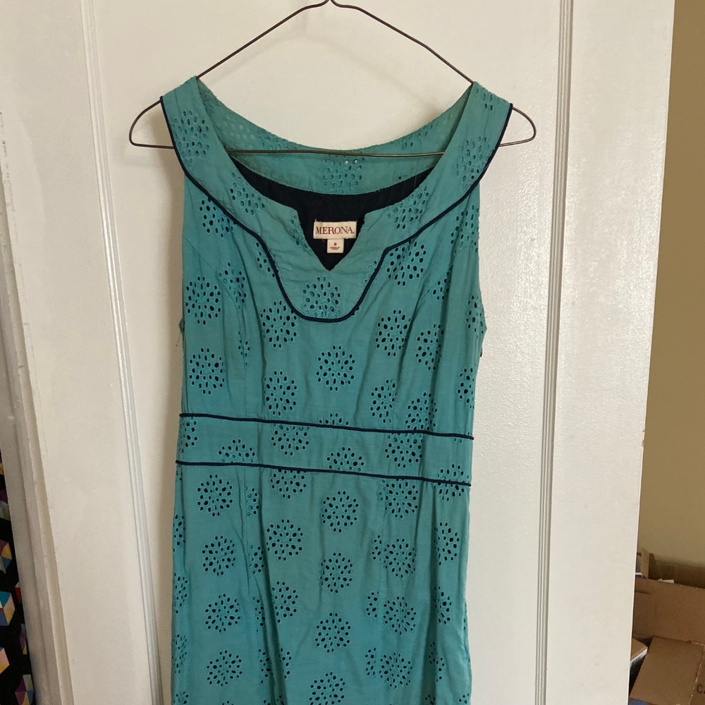 Blue Midi Dress